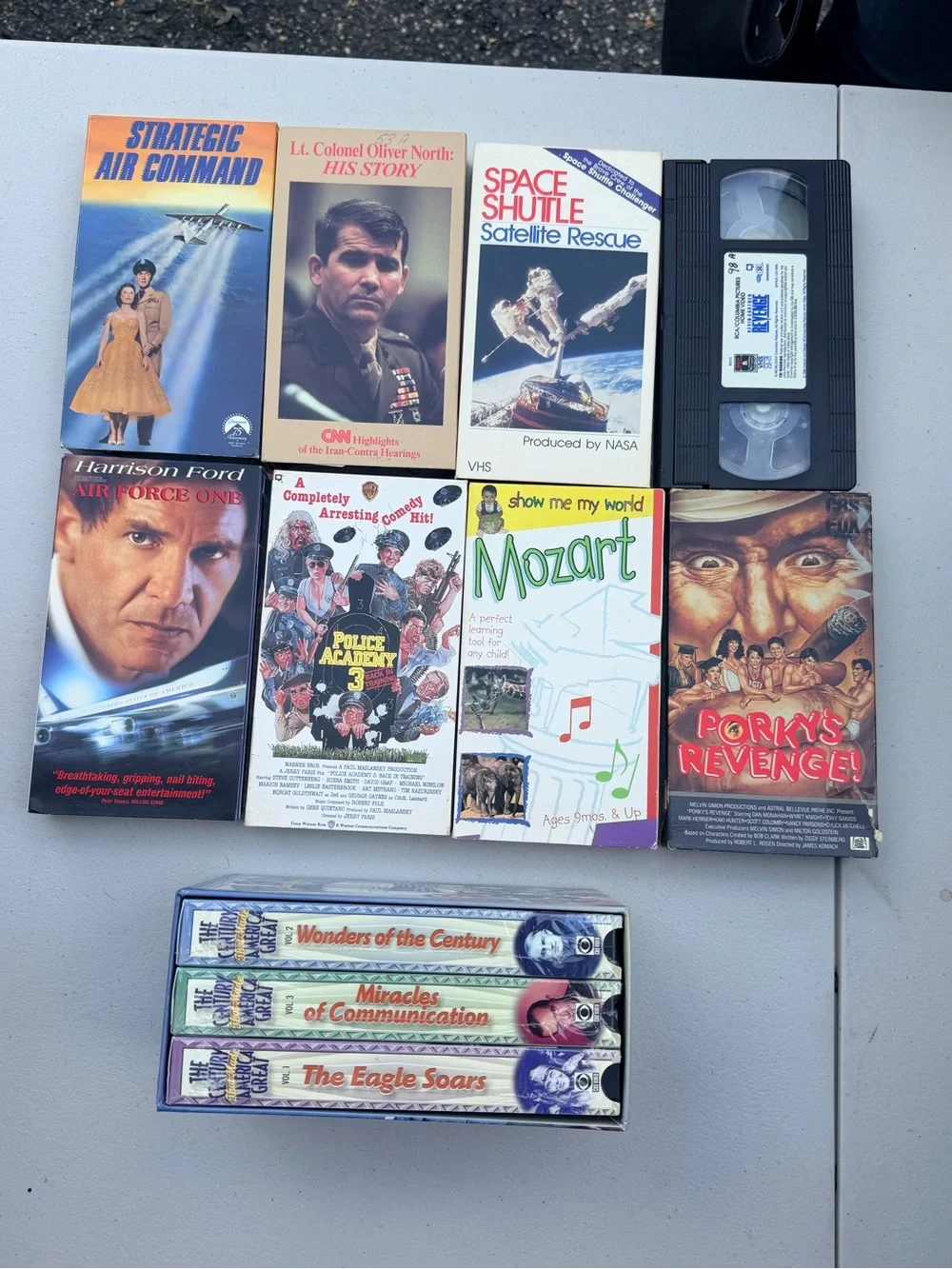 Assorted Movie VHS Collection CDs  & DVD vintage 65 Pieces total